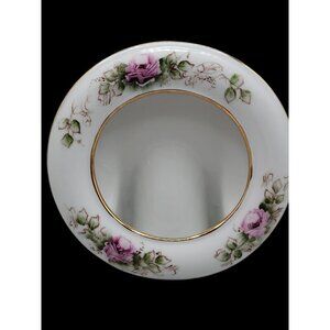 Ljette International Porcelain Picture Frame 1994 Signed Karen Lemnon Vintage